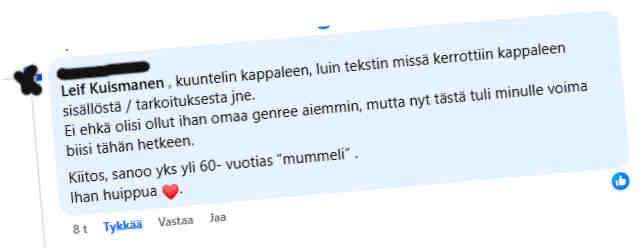 heikuule kommentti